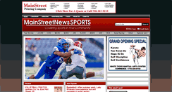 Desktop Screenshot of mainstreetnewssports.com